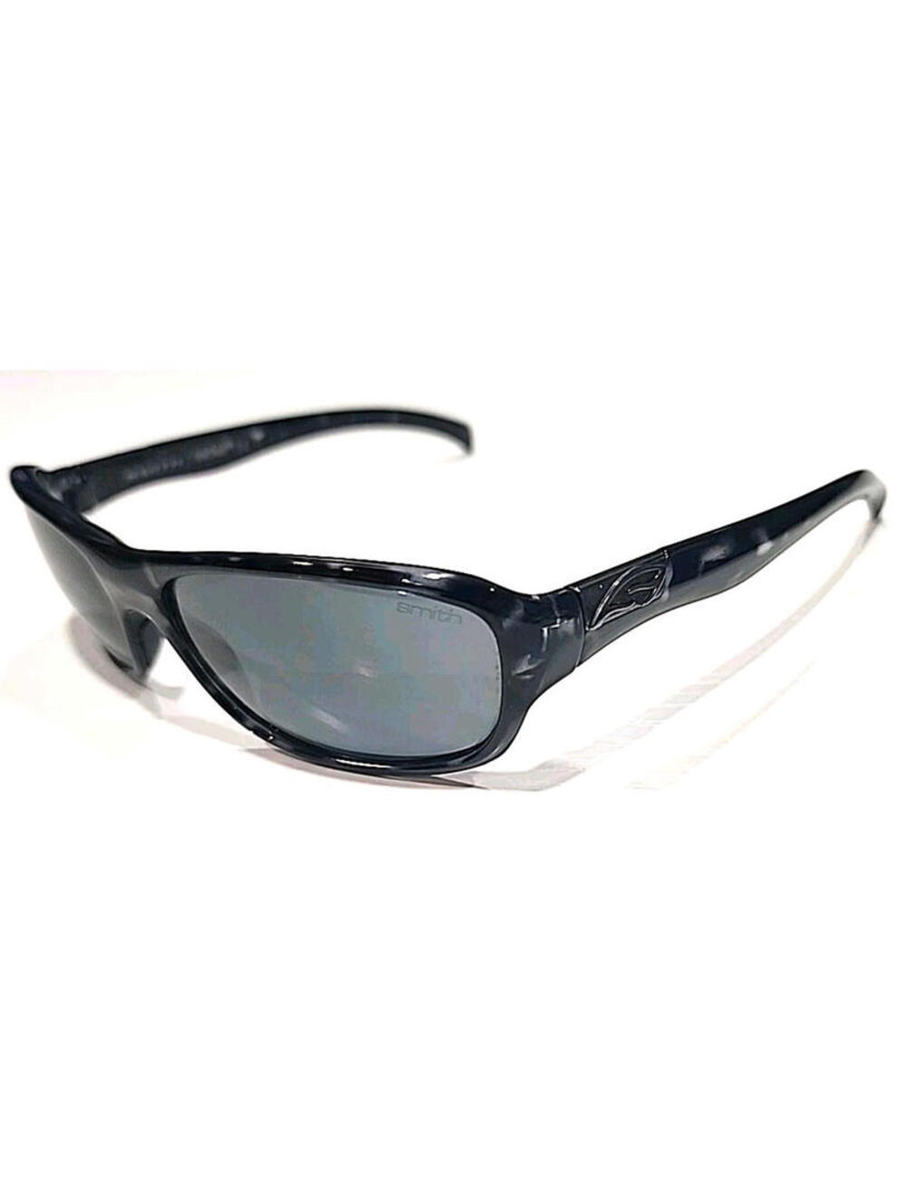 Smith Evolve Heyday Large Black Tortoise Gray Wrap Sunglasses